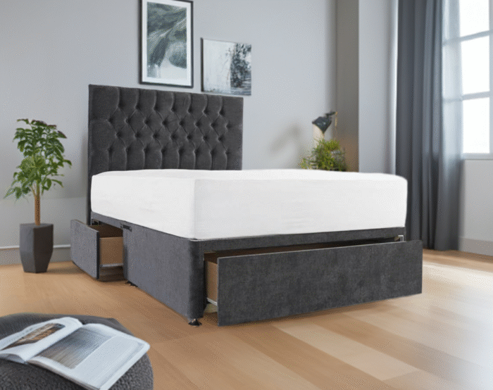 model 15 divan bed with drawers