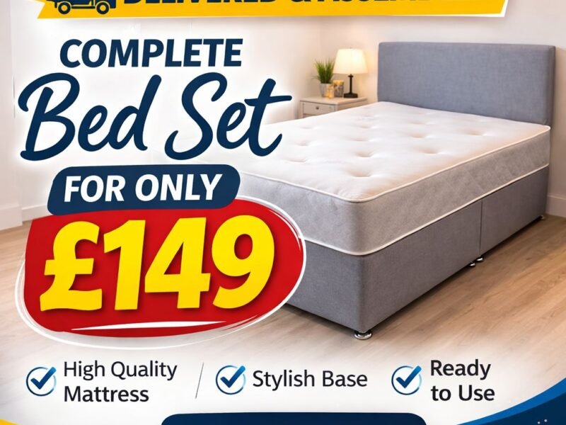 Landlord Special: Complete Bed Set Bundle – Only £149!