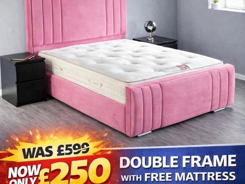 Flash Clearance : Bedframe & Free Mattress – 70% OFF