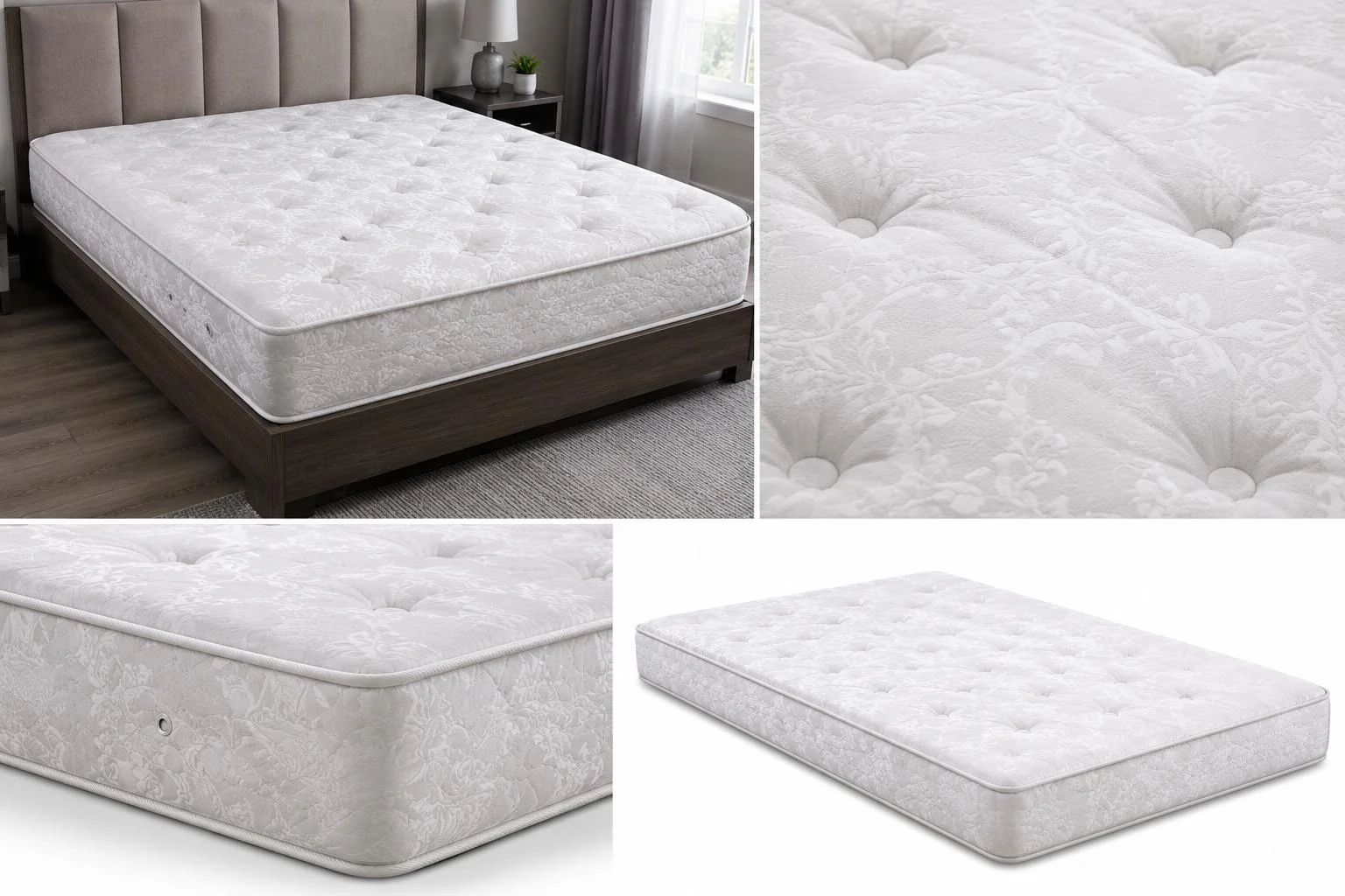 Semi Orthopaedic Mattress – 8 Inch Spring Mattress - Image 3